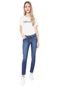Calça Jeans Calvin Klein Jeans Slim Mid Rise Azul - Marca Calvin Klein Jeans