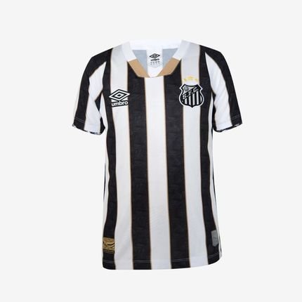 Camisa Juvenil Umbro Santos Of. 2 2024 Incolor - Marca Umbro