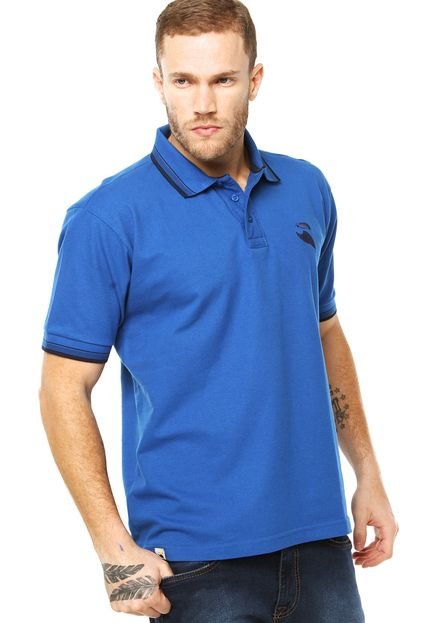 Camisa Polo FiveBlu Logo Azul - Marca FiveBlu