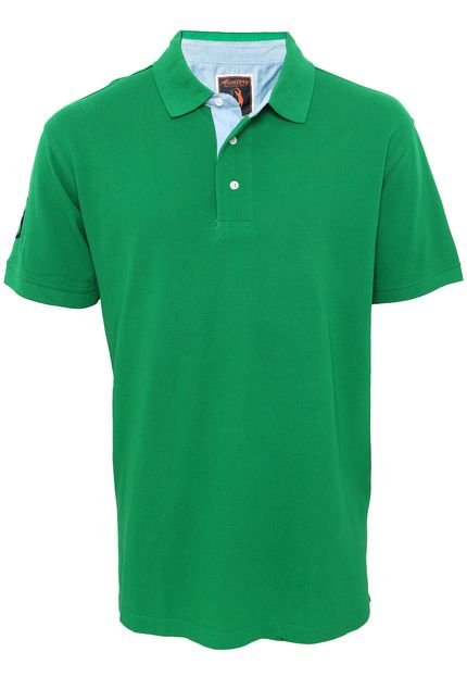 Camisa Polo Aleatory Lisa Verde - Marca Aleatory