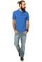 Camisa Polo Calvin Klein Jeans Bordado Azul - Marca Calvin Klein Jeans