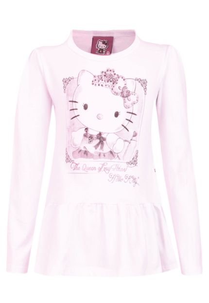 Blusa Hello Kitty Queen Rosa - Marca Hello Kitty