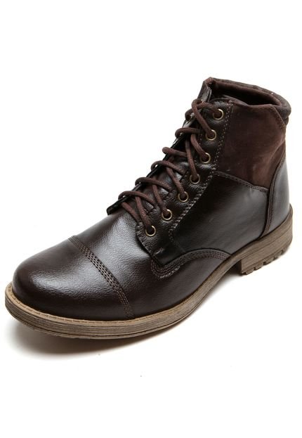 Bota Coturno DAFITI I.D Choham 35060 Marrom - Marca DAFITI I.D.