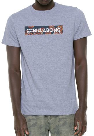 Camiseta Billabong Unity Block Cinza