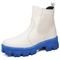 Bota Feminino Cano Curto Tratorada DUBUY 1504FG Azul - Marca DUBUY