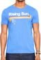 Camiseta Sergio K Rising Sun Azul - Marca Sergio K