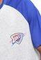Camiseta NBA Oklahoma City Thunder Cinza - Marca NBA