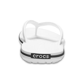 Chinelo crocs crocband flip white Branco