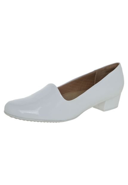 Scarpin Piccadily Slipper Branco - Marca Piccadilly