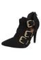 Ankle Boot Crysalis Preta - Marca Crysalis