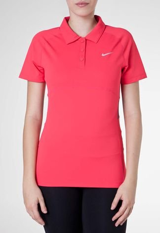 Armstrong Delicioso masa Camisa Polo Nike Sphere Fusion Rosa - Compre Agora | Dafiti Brasil