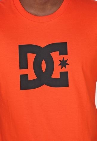 Camiseta DC Shoes Star Color Laranja