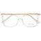 Armação De Óculos Para Grau  Quadrada Diamond Transparente - Marca Palas Eyewear