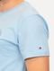 Camiseta Tommy Hilfiger Masculina Roundle Logo Chest Azul Claro - Marca Tommy Hilfiger