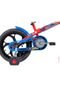 Bicicleta Caloi Spider Man Avengers aro 16 A17 Azul - Marca Caloi