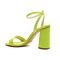 Sandalia Verde Salto Alto Bloco Cecconello 2020001-14 - Marca Cecconello