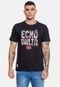 Camiseta Ecko Masculina Old Roses Preta - Marca Ecko