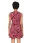 Vestido FiveBlu Curto Floral Rosa - Marca FiveBlu