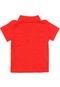 Camiseta Kyly Menino Lisa Vermelha - Marca Kyly