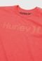 Camiseta Hurley Infantil O&O Solid Laranja - Marca Hurley