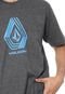 Camiseta Volcom Silk Cycle Stone Cinza - Marca Volcom