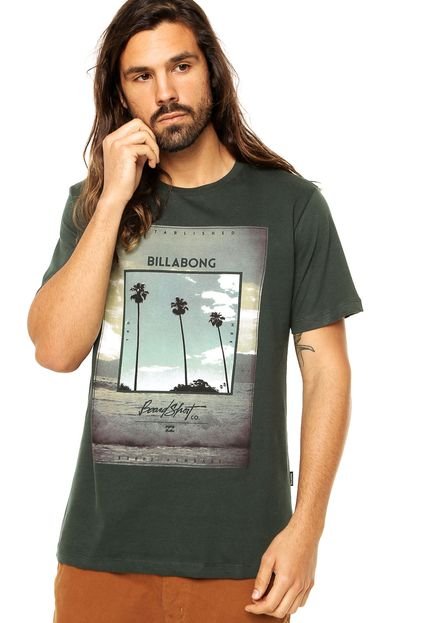 Camiseta Billabong Floating Verde - Marca Billabong