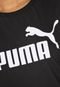 Regata Puma Ess Cut Off Logo Preta - Marca Puma