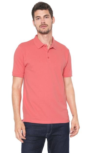 Camisa Polo Yacht Master Slim Logo Coral - Marca Yacht Master