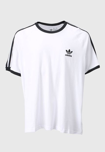 Camiseta adidas Originals 3 Stripes Branca - Marca adidas Originals