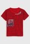 Camiseta Elian Infantil Estampada Vermelha - Marca Elian