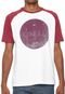 Camiseta O'Neill Raglan Mars Branca/Vinho - Marca O'Neill