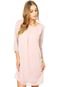 Vestido Benetton Simple Rosa - Marca Benetton