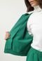 Blusa de Moletom Aberta Hering   NV Bossa Verde - Marca Hering