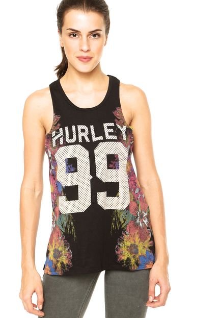 Regata Hurley Biker Especial Preta - Marca Hurley