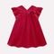 Vestido Infantil Menina Flor Milon Vermelho - Marca Milon