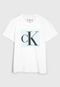 Camiseta Calvin Klein Kids Infantil Logo Branca - Marca Calvin Klein Kids