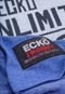 Camiseta Ecko Juvenil Estampada Azul Mescla - Marca Ecko