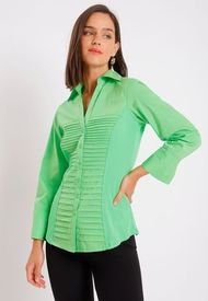 Blusa Wados Verde - Calce Slim Fit