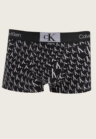 Cueca Calvin Klein Underwear Boxer Logomania Preta