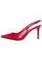 Scarpin My Shoes Charm Vermelho - Marca My Shoes