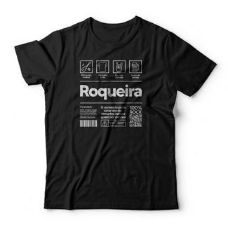 Camiseta Roqueira - Preto