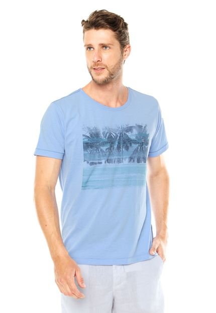 Camiseta Aramis Coqueiros Azul - Marca Aramis