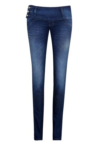 Calça Jeans Sawary Skinny Active Azul