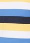 Camisa Polo Aleatory Logo Azul/Amarela - Marca Aleatory
