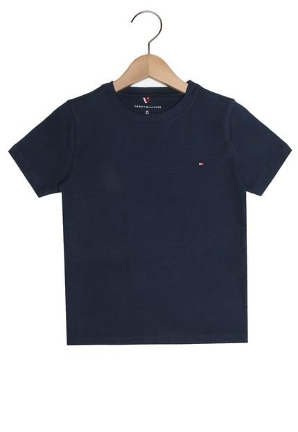 Camiseta Tommy Hilfiger Manga Curta Menino Azul - Marca Tommy Hilfiger