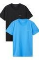 Camisetas Pack De 2 S Slim De Algodón Orgánico Azul Calvin Klein