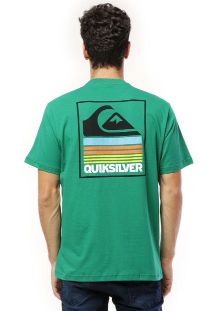 Camiseta Quiksilver Outlyer Verde - Marca Quiksilver