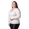 Cardigan Feminino Facinelli Plus Size 658094 OffWhite - Marca Facinelli