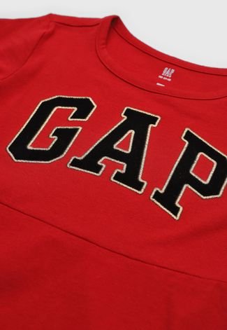 Vestido GAP Logo Vermelho