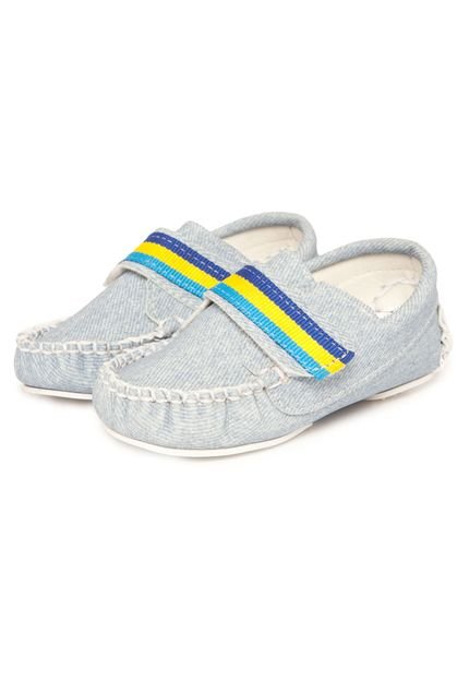 Mocassim Tricae Tiras Infantil Azul - Marca Tricae